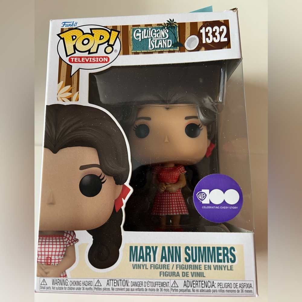 Funko POP Mary Ann Summers Gilligan’s Island Vinyl Figure #1332